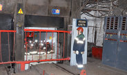 The lift operator greets miners, who have worked their 6 hours shift underground and are taking the lift up from 1000 meters below. They will wash off the coal dust, but it will not come off from around their eyes. So everyone in the town knows that the men who seem to have kohl eyeliner around their eyes have spent their shift doing hard work. <br /><br />Photo: Eeva Kesküla, Karaganda Oblast, Kazakhstan, 2014<br />Max Planck Institute for Social Anthropology