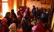 <p>A <em>puchiāri</em> presents her analysis of the rice grains placed before her by a family. <em>Puchiāri-s</em> are consulted to know whether misfortunes being faced by the family are the result of an intervention by spirits or deities. In the majority of the cases deities are called upon by disputing parties for suitable processing of their disputes.<br /><br />Photo: Kalindi Kokal, Saukuda village, Uttarakhand, India, 2016<br />Max Planck Institute for Social Anthropology</p>