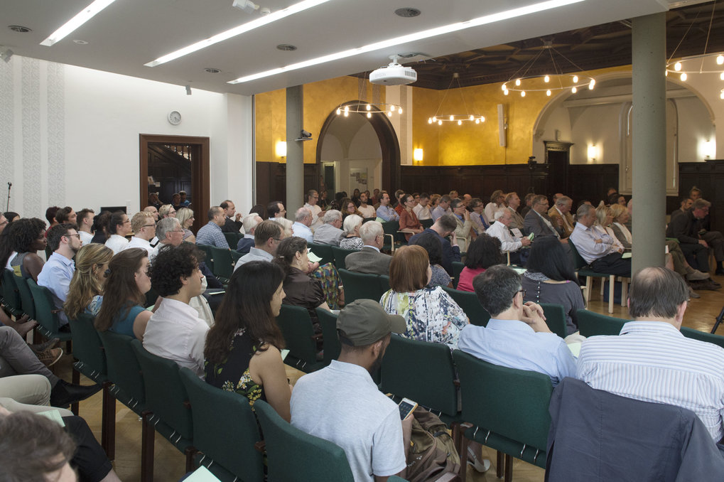 More than 200 guests filled the Max Planck Institute for Social Anthropology’s main seminar room during the inauguration celebration for the extension building on 15 June 2017. © Max Planck Institute for Social Anthropology, Photo: Thomas Meinicke