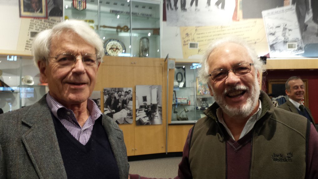 Stephen Gudeman (left) and Alberto Rivera.