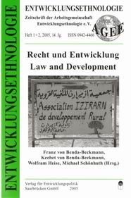 Recht und Entwicklung Law and Development