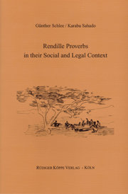 Rendille Proverbs in their Social and Legal Context