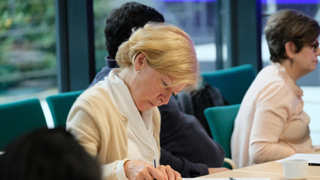Marie-Claire Foblets, the Max Planck Institute of Social Anthropology's Managing Director, also attended the Emmy Noether Group's workshop. ■ Photo: © Max Planck Institute for Social Anthropology