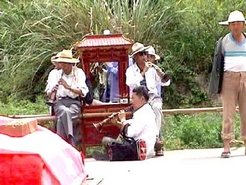 A funeral band.