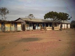 Turbi town, the place where the massacre took place, next to a view from Marsabit Mountain.