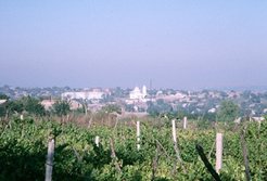 View of village Nagorna, Odessa province, Ukraine.