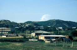 view of village Patardzevli, Kaheti Region