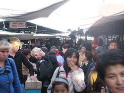 Central market place, Taldykorgan 2007