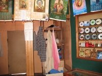 Church shops sometimes combine selling religious goods and offering a space for charitable purposes.
