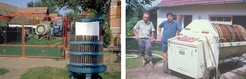 Contrasting technologies in the first stage of the production process.