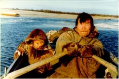 The tundra as a place of living is still attractive for young natives. The knowledge how to survive in such an environment is transmitted from the older to the younger generation.