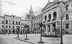 Albertinum of the University of Leipzig about 1900.