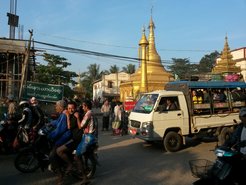 Street in Pathein.