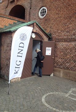 On Saturday the church opens to the public with a flee-market in its large cellars.
