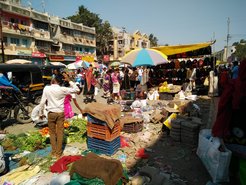Friday's open market in Palghar.