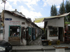 Oldest shoe market in central Çorum.