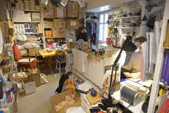 A Danish small business office/ lunch-room.