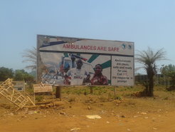 Past messages of hope: Derelict Ebola information in Kambia (Sierra Leone), March 2016