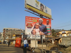 Presidential lessons for post-crisis behaviour - like 15 years before, in Freetown (Sierra Leone), March 2016
