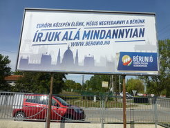 "We live in the centre of Europe, but our wages are just a quarter: let's all sign" (the petition for bérunió).