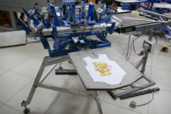 A printing firm specializing in textile printing.Photo: Daria Tereshina, Smolensk, August 2016.