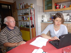 Interviewing in the Surselva valley