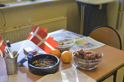 Combined common lunch room and CEO's office in a Aarhusian family firm.Photo: Anne Erita V. Berta, Aarhus, November 2015.