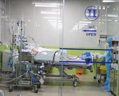Patient 91 receives treatment at Cho Ray Hospital (Source: VN Explorer 23 May 2020).