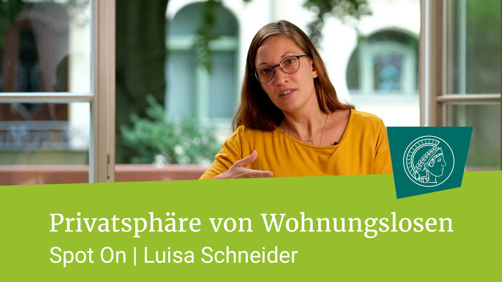 Luisa Schneider Über die Privatsphäre von wohnunglosen Menschen