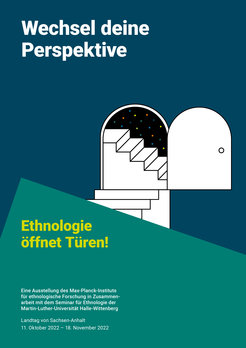 Die Ausstellung „Wechsel deine Perspektive – Ethnologie öffnet Türen“ ist im Landtag von Sachsen-Anhalt vom 12. Oktober bis 18. November 2022 zu sehen.