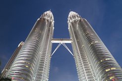 Figure 1: The Petronas Twin Towers in Kuala Lumpur, Malaysia.